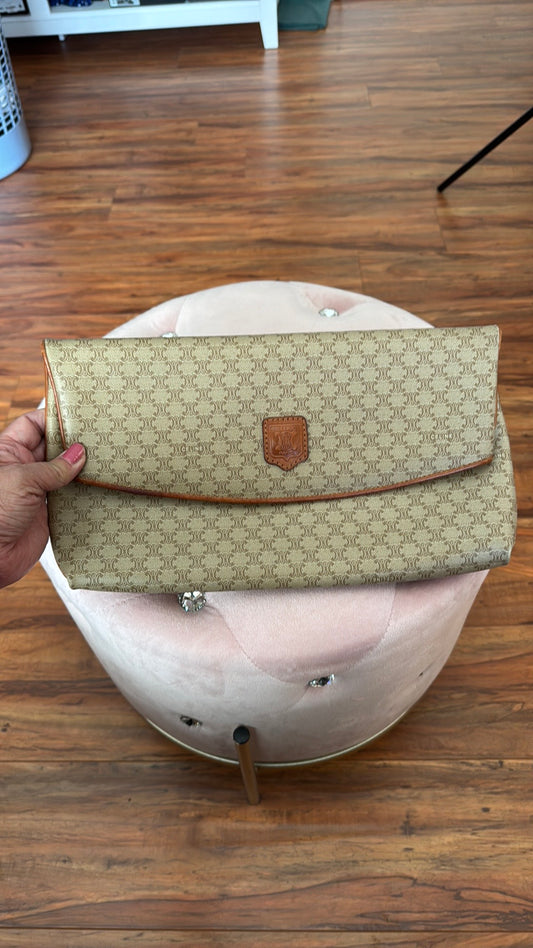 Celine Monogram Clutch