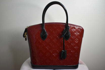 Louis Vuitton 2 color Vernis Lock it Handbag